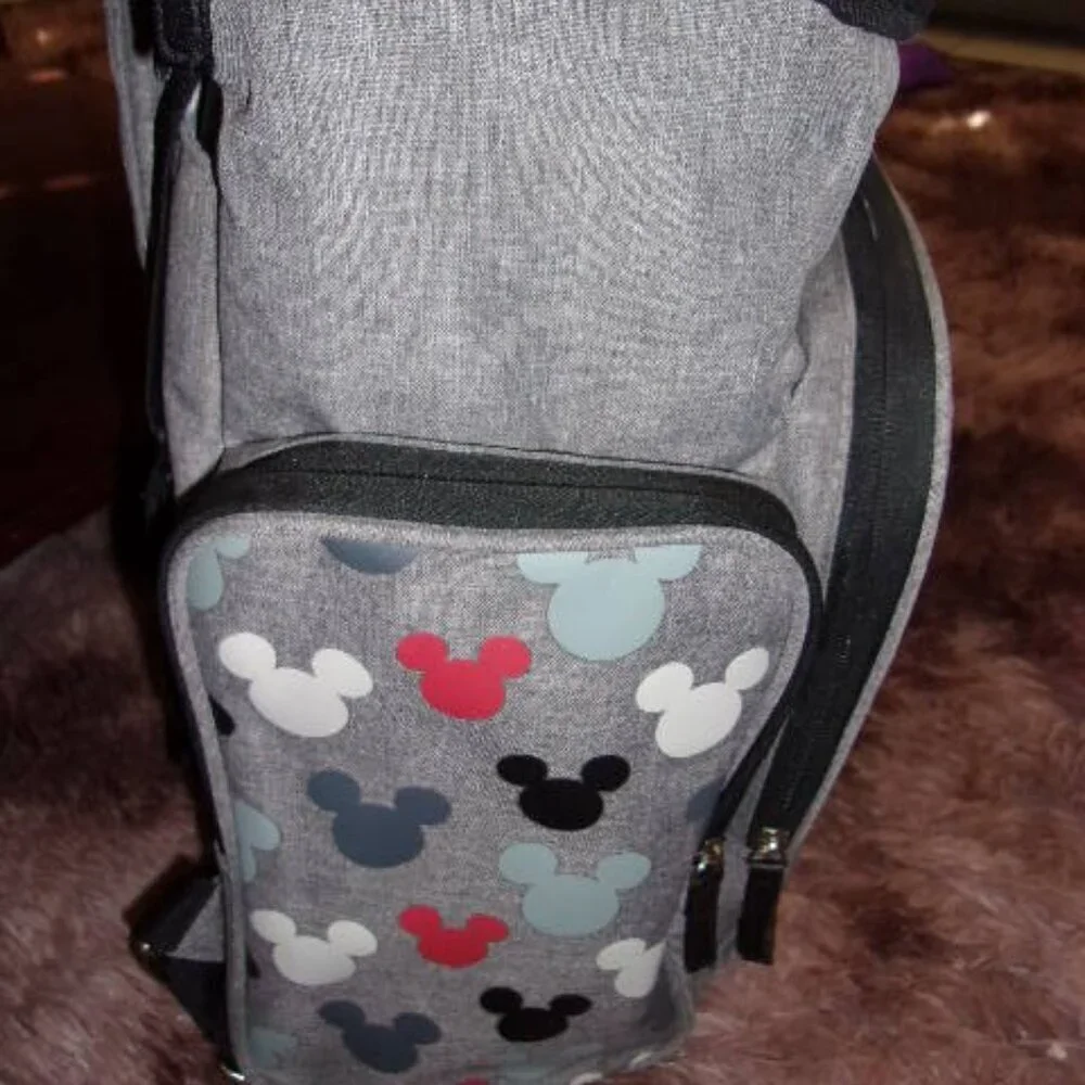 Disney’s Mickey Deluxe baby backpack diaper bag